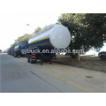 Ethylene truck trailer 2 axle truck trailer 25 ton truck trailer chemical liquid tank truck